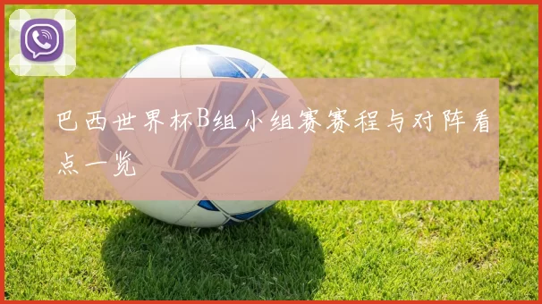 巴西世界杯B组小组赛赛程与对阵看点一览