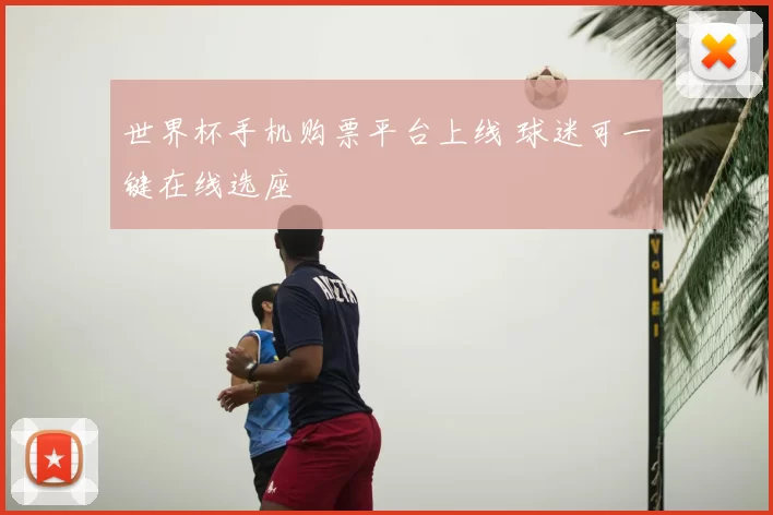世界杯手机购票平台上线 球迷可一键在线选座