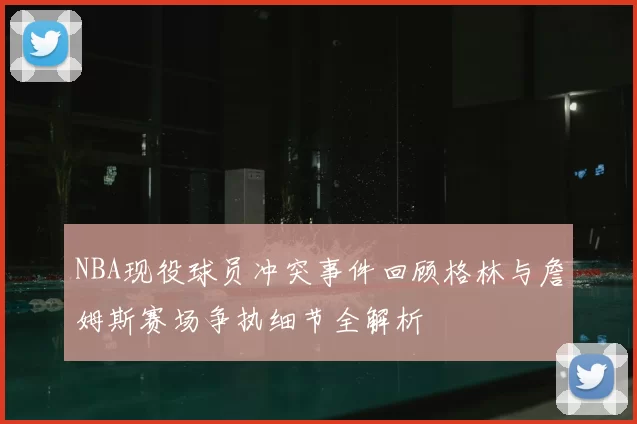 NBA现役球员冲突事件回顾格林与詹姆斯赛场争执细节全解析